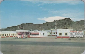 Coronado Court Mobil Tankstelle Pumpen Cafe Lebensmittel Kingman AZ Postkarte MP5 - Bild 1 von 2