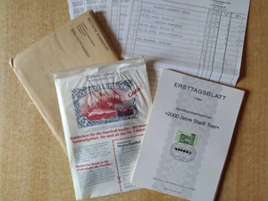 Bund Ersttagsblätter 1984 komplett – ETB im Originalumschlag + Rechnungen - TOP - Bild 1 von 1