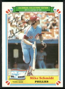 1983 Topps Drake's Big Hitters #25 Mike Schmidt - Picture 1 of 2