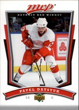 2007-08 Upper Deck MVP Red Wings Hockey Card #231 Pavel Datsyuk