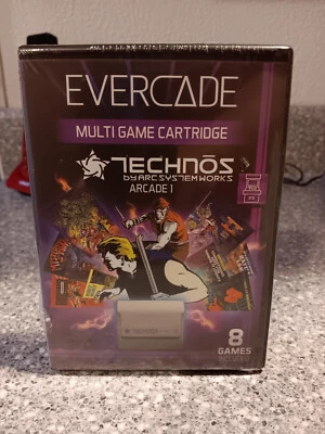 Technos Arcade 1 Factory Sealed NEW  Legacy Evercade Cart #A01 - Image 1 of 4
