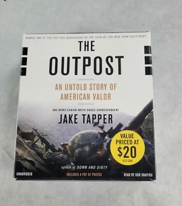The Outpost : An Untold Story Of American Valor By Jake Tapper Audio CD - Picture 1 of 4