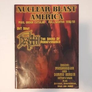 Nuclear Blast America Catalog Fall Winter 98/99 Death The Sound Of Perseverance - Imagen 1 de 2