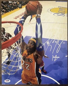 Dwight Howard Autografo Firmato 11x14 Foto Auto Autenticazione PSA LAKERS - Foto 1 di 4