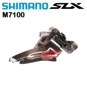 SHIMANO XT SLX M7100 Deragliatore anteriore 2x12 Velocità Morsetto MTB Sparti per Bicicletta - Foto 1 di 7