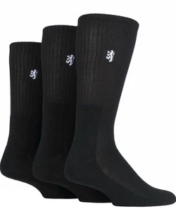 Pringle Socks SPORT Black | BAMBOO | PREMIUM | Cushioned | 6 PACK | FAST UK 🚚 - Picture 1 of 3