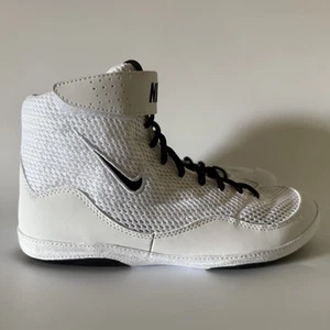 Nike Inflict Hombres Talla 9.5 Zapatos de Lucha Blanco/Negro 325256-101 NUEVO - Imagen 1 de 7