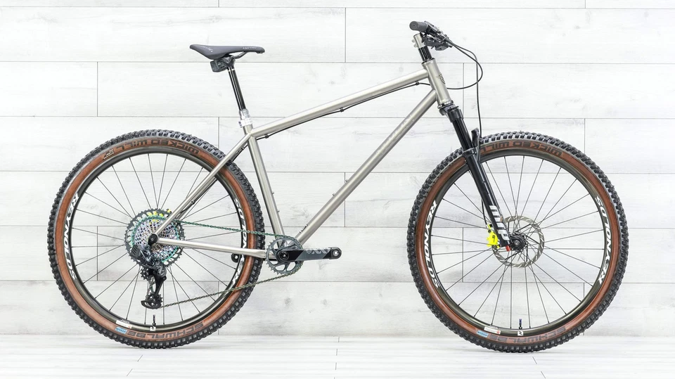 Bicicleta de montaña Merlin Telluride XLM120 titanio - 2023, XX-grande Foto 1 de 4