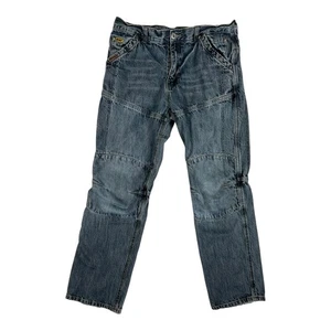 Bilt Iron Workers Jeans Herren 36 blau Motorradfahren gefüttert Schutz Denim - Bild 1 von 11