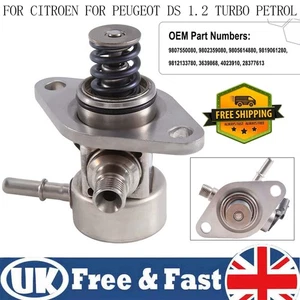 HIGH PRESSURE FUEL PUMP FOR CITROEN FOR PEUGEOT DS 1.2 TURBO PETROL 9805614880 - Picture 1 of 6