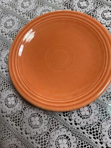 Genuine Fiesta Fiestaware 6.25" Persimmon bread & butter plates - HLCo USA X 4 - Picture 1 of 6