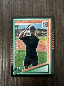 2025 Donruss Optic Josuar Gonzalez Rated Prospect Black Circles #178 - Picture 1 of 2