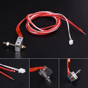 Complete Extruder Kit for Anet For 3d Printers Heater Thermistor Nozzle - Photo 1/12