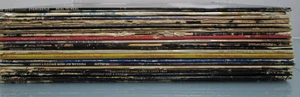 20pc Vinyl LP Lot ~Classic Rock/Metal/Pop G+ to VG vinyl ~covers show wear - Picture 1 of 15