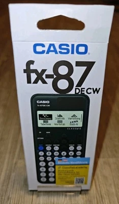Casio FX-87DE CW ClassWiz technisch wissenschaftlicher Rechner Taschenrechner - Bild 1 von 3