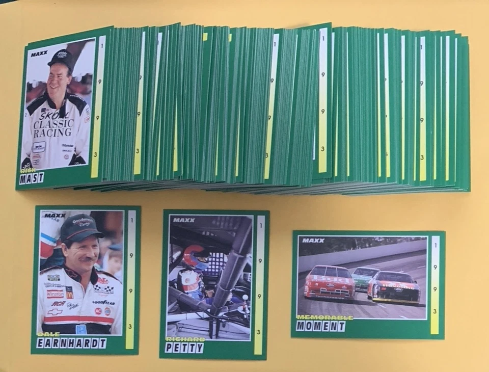 1993 Maxx NASCAR racing SET BREAK singles - stars, rookies, HOFers, #1-150 - Image 1 of 1