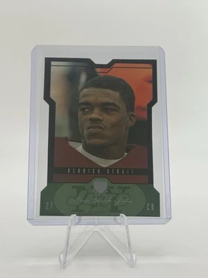 2004 Skybox LE Black Border /35 Derrick Strait #159 Rookie RC Die Cut - Image 1 of 2