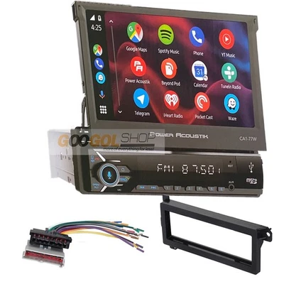 7" Flip-Up Screen Bluetooth CarPlay AM/FM Car Stereo for 1994-01 Dodge RAM 1500 - Image 1 of 4