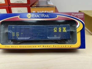 Exactrail Signature Series Chessie System P-S 5277 Waffle Side Boxcar #138445NOS - Picture 1 of 2