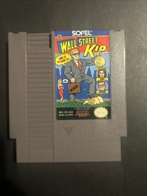 Carro Wall Street Kid (Nintendo Entertainment System, 1990) solo limpio probado Foto 1 de 3