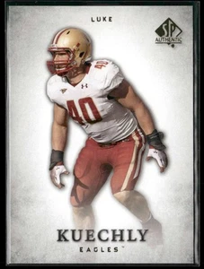 Luke Kuechly 2012 SP Authentic #65 Boston College Eagles - Picture 1 of 2