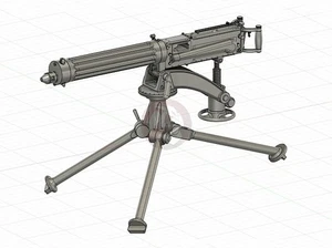 Plus Model 1/35 Vickers British .303 Cal Machine Gun on Tripod (Patt. A) DP3031 - Picture 1 of 1