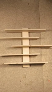 Ikea Wandregal LUSTIGT 37x37 cm als Tonie Regal für Hörfiguren - Bild 1 von 4