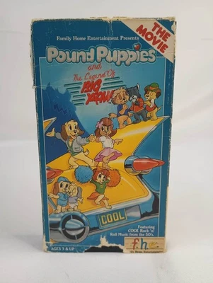 Pound Puppies and the Legend of Big Paw The Movie VHS 1988 - Image 1 of 4