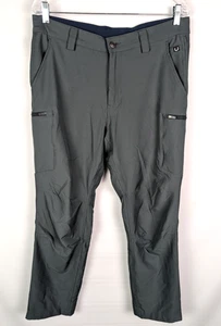 SCOTTeVEST Action Adventure Pants Sz 34 x 30 Travel Outdoor Stretch Gray - Picture 1 of 6