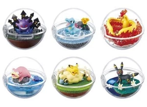 Complete Set of 6 Pokemon Terrarium Collection 4 Trading Collectible Figures - Picture 1 of 1
