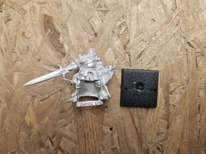 Warhammer Fantasy Old World Empire Captain Metal Sword Shield - Picture 1 of 2