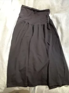 Isabella Oliver For A Pea In A Pod Maternity Pencil Skirt Large Black Panel $125 - Picture 1 of 5