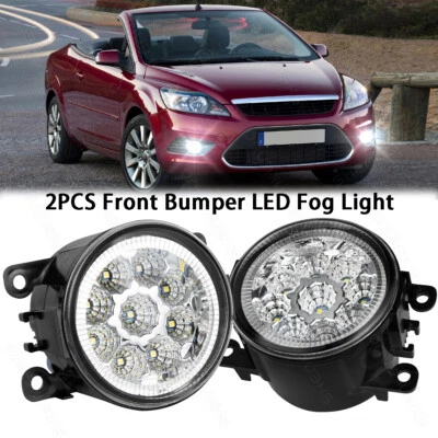 PAR de parachoques LED luz antiniebla lámpara de conducción para Lincoln Navigator 2007-2012 2013 2014 Foto 1 de 4