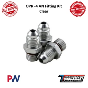 Turbosmart OPR -4 AN Fitting Kit Clear Including O-Ring Aluminum #TS-0802-1001 - Picture 1 of 9