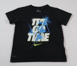 Nike Jungen It's For Time Dri Fit Grafik T-Shirt Größe 6 M - Bild 1 von 6