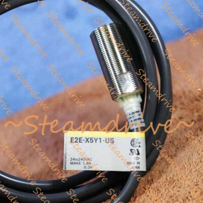 New 1PC Omron E2E-X5Y1-US E2EX5Y1US Proximity Switch Sensor Free Shipping - Image 1 of 4