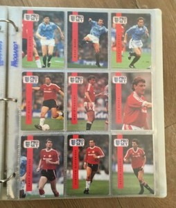 PRO-SET FOOTBALL TRADING CARDS - 1990-1991 –  MANCHESTER UNITED