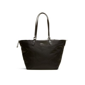 lacoste nylon tote bolsa