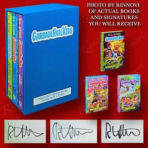 Garbage Pail Kids Set SIGNED R. L. Stine (Slipcased all signed Editions) - Picture 1 of 19