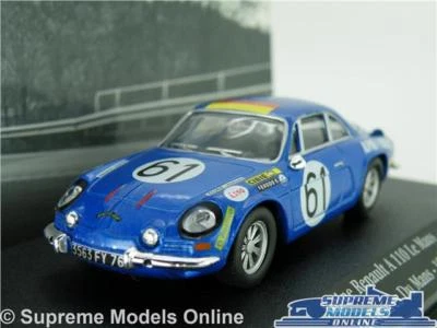 Alpine Renault 110 авто модель 1:43 размер 1968 Ixo Atlas Le Mans 24 ч T3 - Изображение 1 из 4
