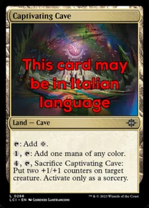 MTG 4x CAPTIVATING CAVE EXC - CAVERNA ACCATTIVANTE 268 - LCI - MAGIC - Picture 1 of 1