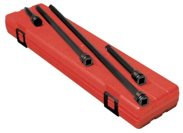 Sunex 4pc 3/8" Drive Impact Sockets Extensions Set 3" 5" 10" 15" Long Bars 3500 - Image 1 of 1