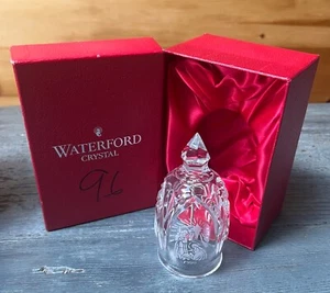 Waterford 1996 Crystal Signed Christmas Bell in original box - Picture 1 of 1
