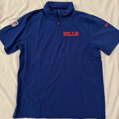 Chaqueta de manga corta Nike Buffalo Bills emitida lateral talla grande NUEVA Foto 1 de 4