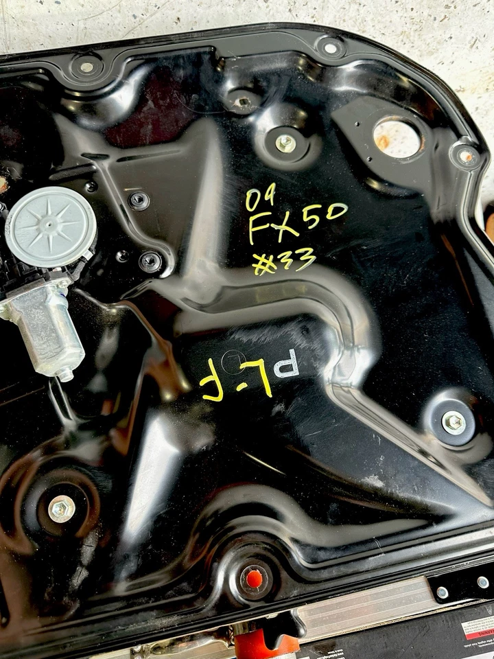 REGULADOR VENTANA CONDUCTOR DELANTERO IZQUIERDO INFINITI 2011-2017 FX35 FX50 QX70 OEM CON MOTOR Foto 1 de 1