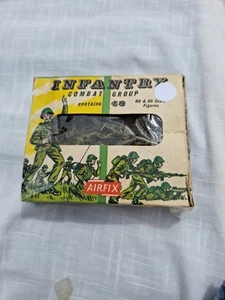 Airfix Ho Infantry Combat Group Pre Owned 60 Pieces - Picture 1 of 5