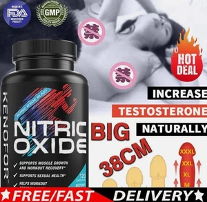 Booster Arginin HÖCHSTE POTENZ Stickstoffmonoxid HOT L-Citrullin 60 Kapseln - Bild 1 von 8