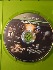 Mortal Kombat vs. DC Universe Platinum Hits (Xbox 360, 2008) nur Disc & getestet - Bild 1 von 2
