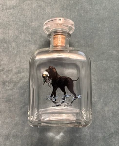 Richard E Bishop Wild Game Bird Boykin Spaniel Vintage Liquor Decanter Bottle - Picture 1 of 4