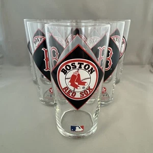 MLB Boston Red Sox Texaco Gas Vintage 1994 All Star Game 18 oz. Beer Glass Set - Picture 1 of 9